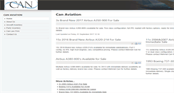 Desktop Screenshot of can.aero